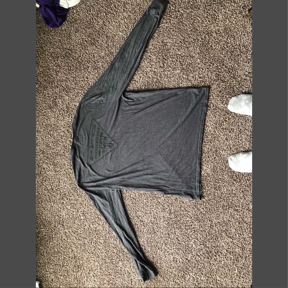 Men’s long sleeve gray Columbia PFG t-shirt